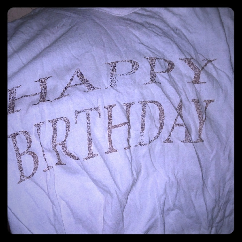 Happy birthday tee